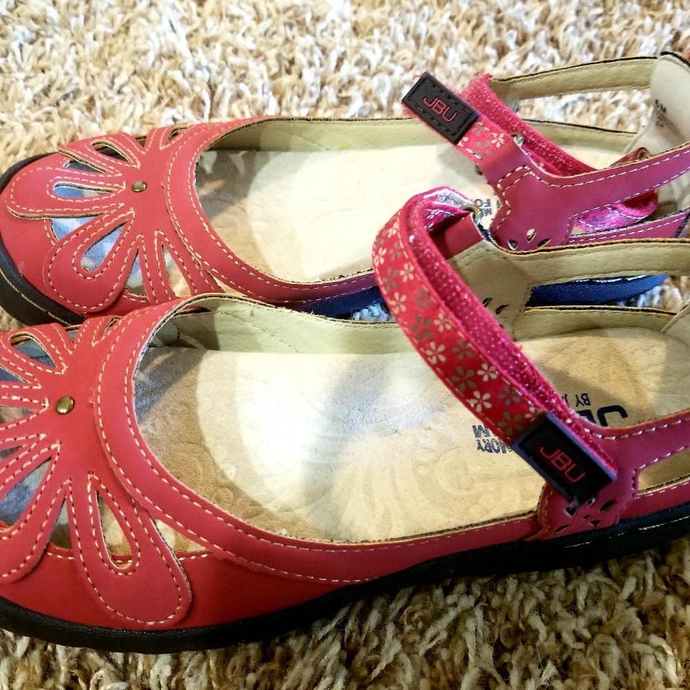 Red Sandals
